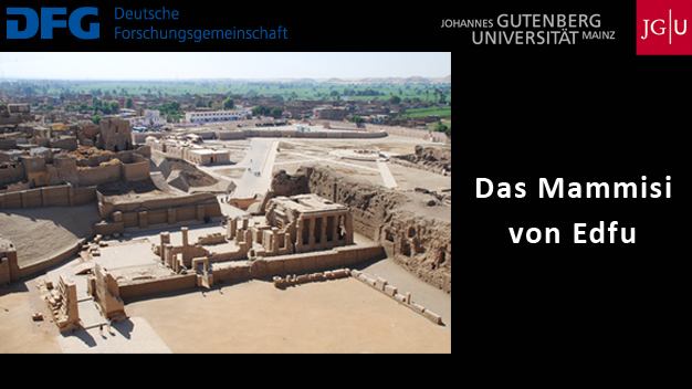 DFG-Projekt: Das Mammisi von Edfu