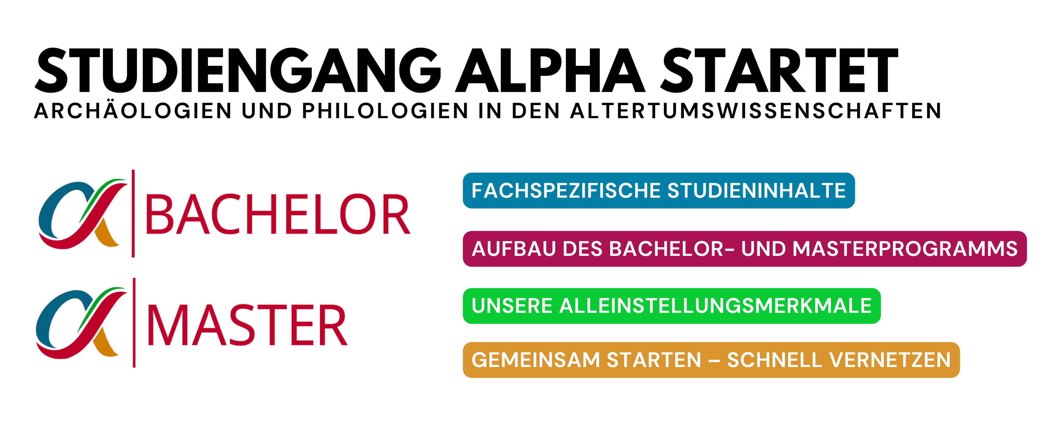 Neuer Studiengang ALPHA